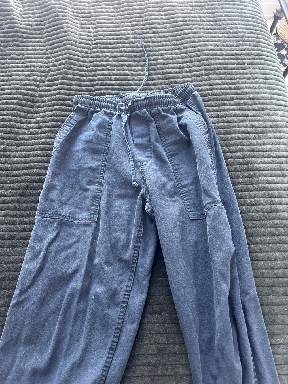 Imogene + Willie Chore Pant in Faded Black - Picture 8 of 12
